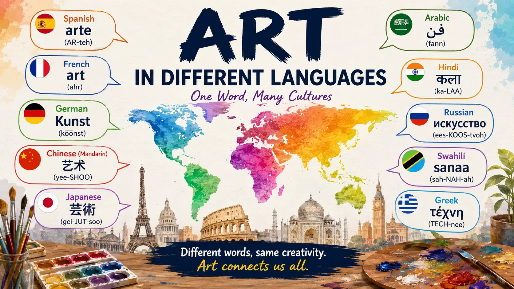 art-in-different-languages
