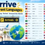 arrive-in-different-languages