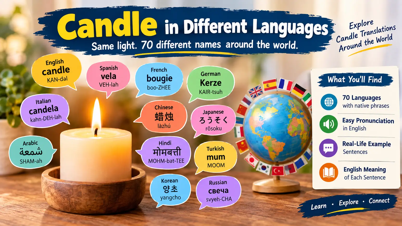 candle-in-different-languages