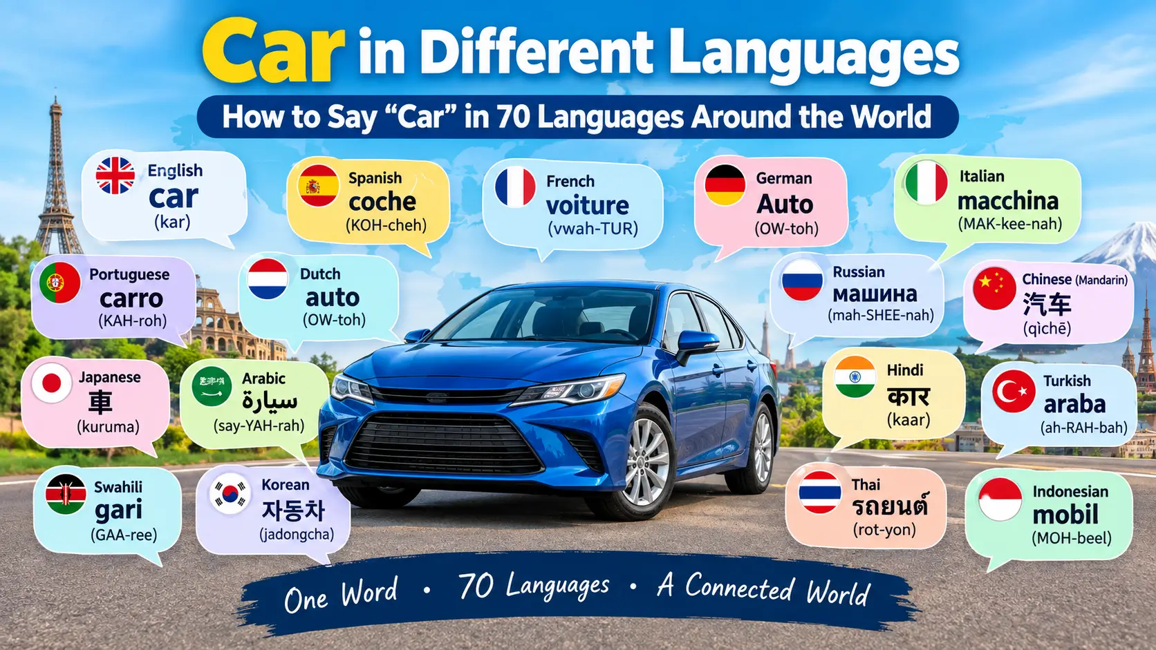 car-in-different-languages