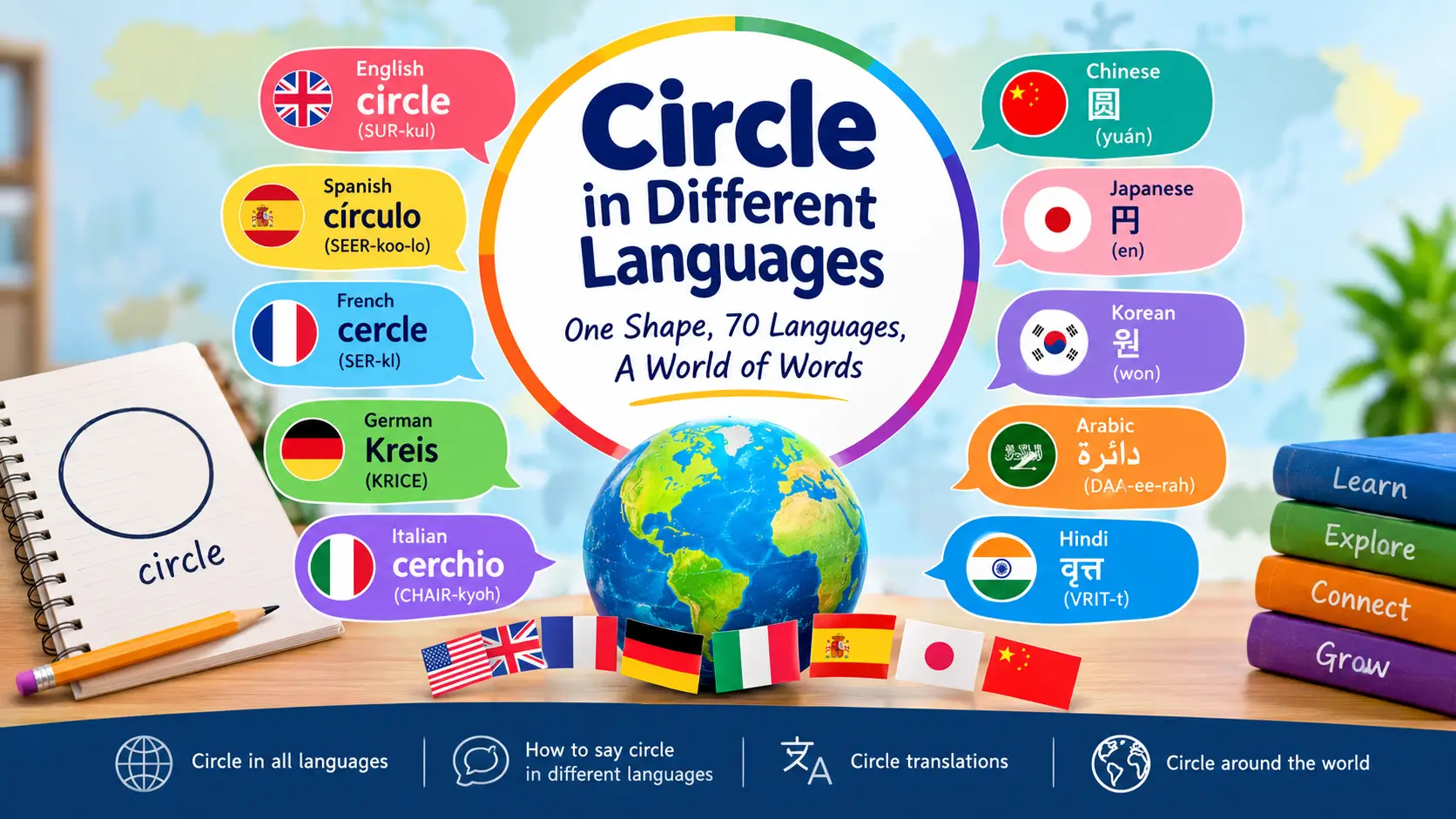 circle-in-different-languages