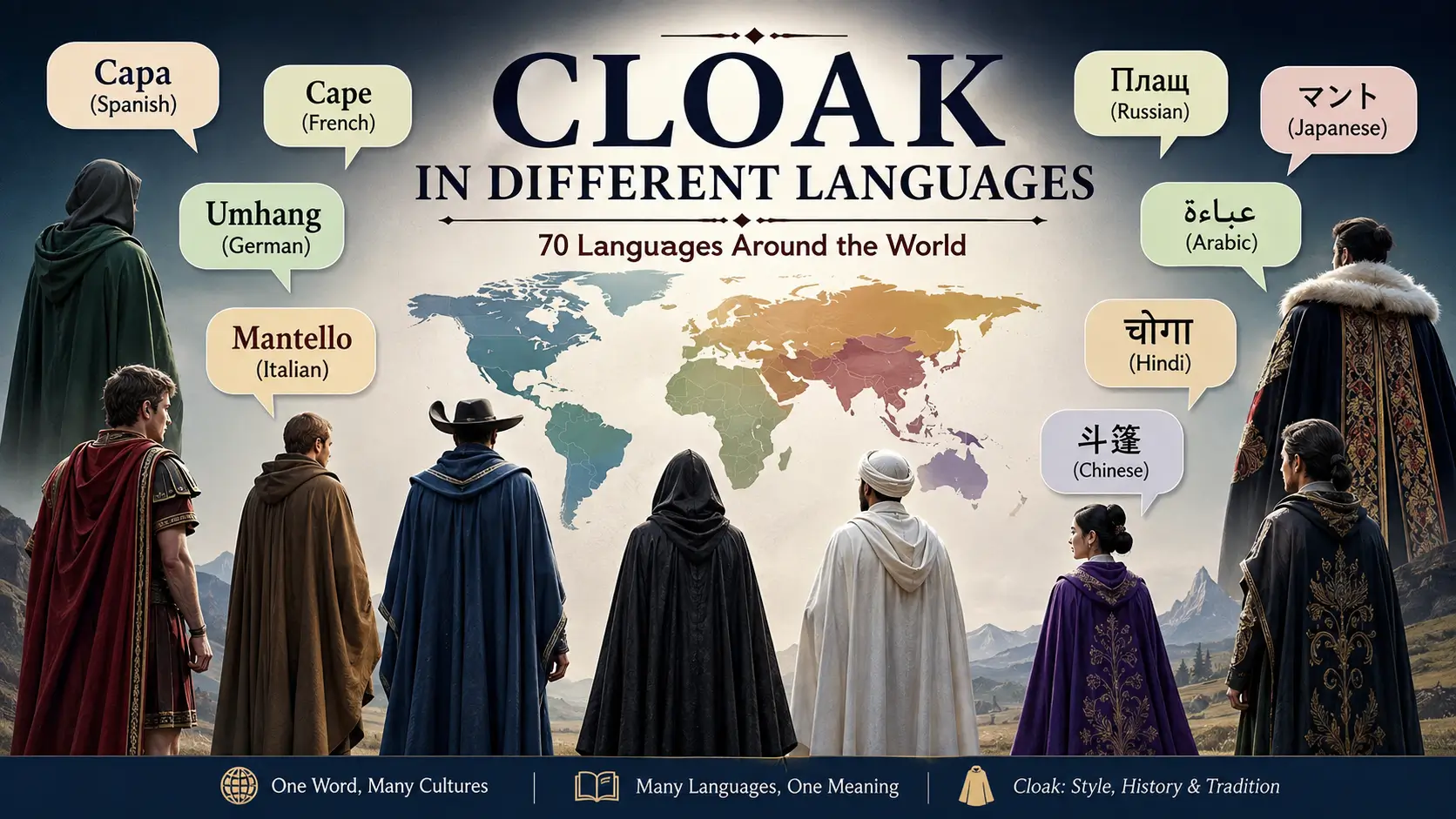 cloak-in-different-languages