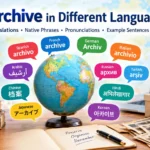 archive-in-different-languages